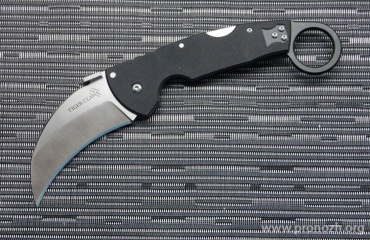 Складной нож Cold Steel Tiger Claw, Carpenter CTS XHP Steel, Plain Edge
