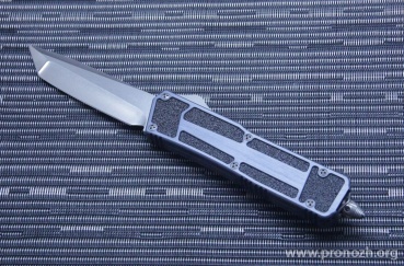 Автоматический складной нож фронтального выброса Microtech Scarab Tanto, Marfione Custom
