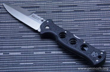 Складной нож Cold Steel Counter Point I, Satin Finish Aus-10A Steel, Black Grivory  Handle