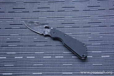 Складной нож STRIDER KNIVES  SNG, Crucible CPM S30V Steel,  Digi Camo  Blade,  Black G-10 / Flame Anodized Titanium Handle