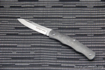 Складной нож Cold Steel  Lucky One Gentleman's pen knife, Satin Finish Blade, Crucible CPM S35VN Steel, Carbon Fiber Handle