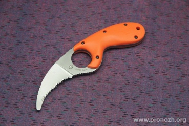 Фиксированный нож CRKT Bear Claw E.R. Serrated Edge