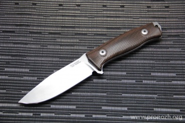   Lion Steel M-5, Satin Finish Blade, Santos wood Handle