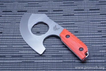 Фиксированный нож Benchmade Hunt Series Nestucca Cleaver, Satin Finish Blade, Crucible CPM S30V Steel, Orange G10 Handle