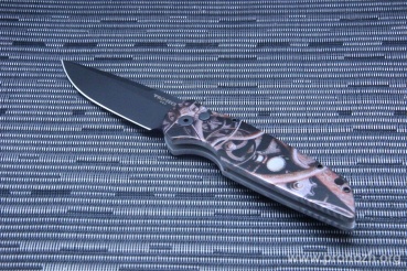 Складной автоматический нож Pro-Tech Tactical Response 3, Aluminum Handle with Custom P. Kellett Anodizing, Black Blade