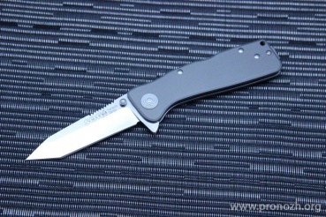 Складной нож SOG Twitch XL Flipper, Satin Finish Blade, Aus-8 Steel, Graphite Anodized Aluminum Handle