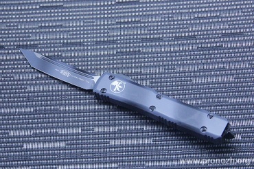 Автоматический складной нож фронтального выброса Microtech Ultratech Tanto, Urban Camo Standard