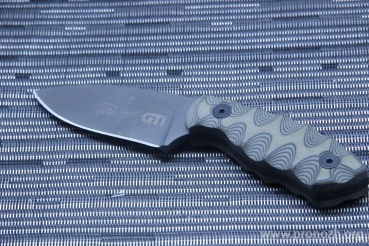   White River  GTI 3" Black ionbond Blade, G10 Handle