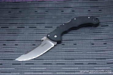 Складной нож Cold Steel Talwar 4, Satin Finish  Aus-8 A  Steel, Black G-10 Handle, Serrated Edge