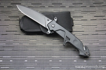 Складной нож EXTREMA RATIO MF3 Ingredior Drop Point,With Belt Cutter, Black