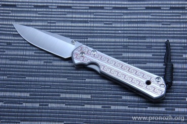   Chris Reeve Large Sebenza 21 Computer Generated Graphic Celtic