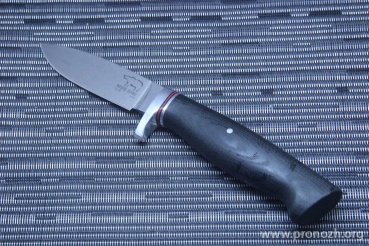   White River Traditional Drop Point, Black Micarta Handle