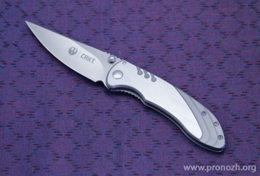 Складной нож Ruger Knives Trajectory, Sain Finish Blade, Stainless Steel Handle