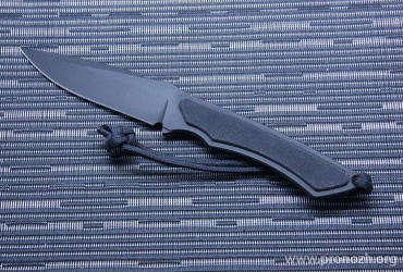 Фиксированный нож Spartan Blades Phrike (DLC Coating Blade,  Black G-10 Handle, Coyote Tan Nylon Sheath)